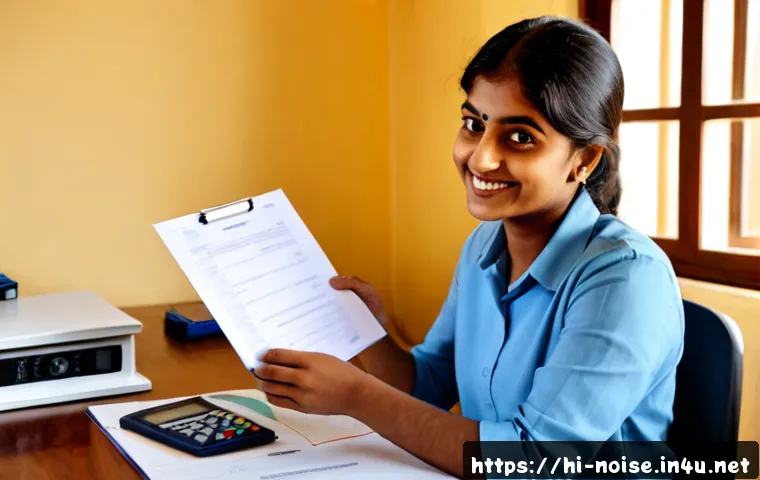 Home 17 소음진동기사 합격자 수기 - Photorealistic young Indian engineering professional at a tidy home study desk, quietly celebrating ...